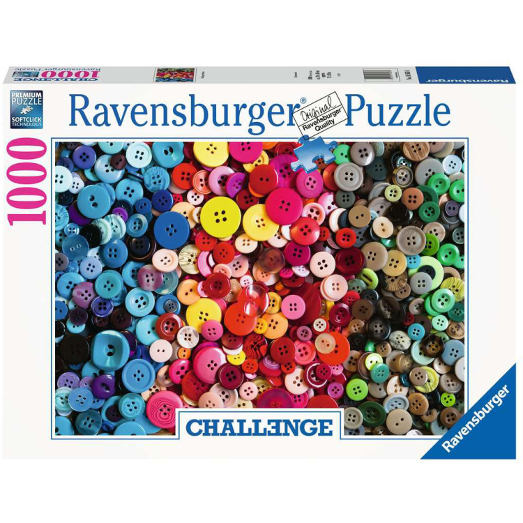 Ravensburger Buttons - challenge puzzel 1000 stukjes