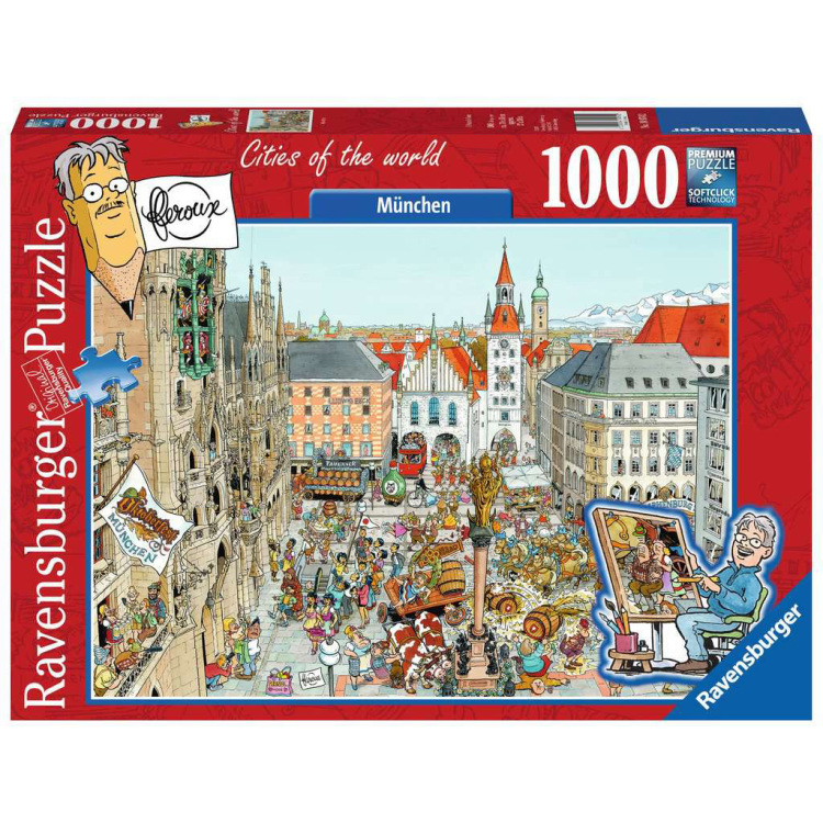Ravensburger Fleroux - München, cities of the world 1000 stukjes