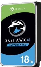 SkyHawk AI ST8000VE001 - Vaste schijf - 8 TB - intern - 3.5" - SATA 6Gbs -buffer: 256 MB - met 3 jaar Seagate Rescue Data Recovery