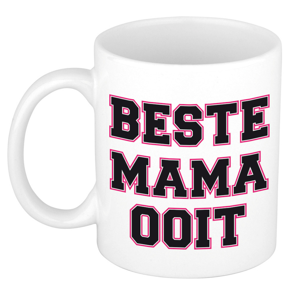 Beste mama ooit kado mok / beker voor Moederdag / verjaardag -