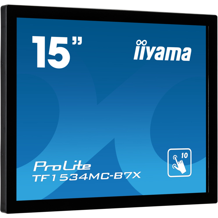 iiyama ProLite TF1534MC-B7X ledmonitor VGA, HDMI, DisplayPort, Touch