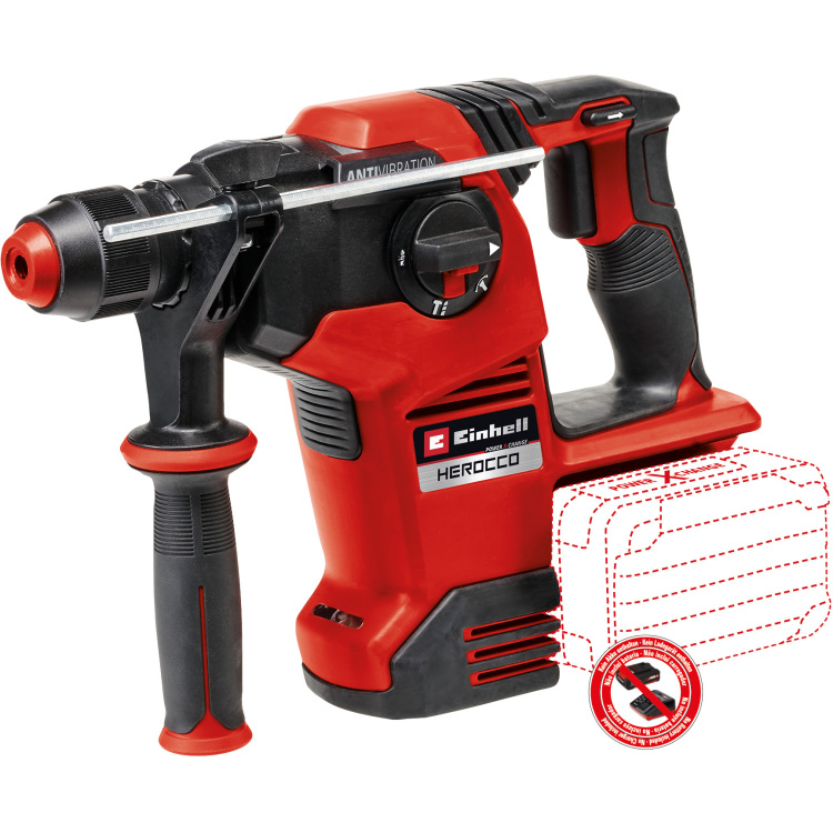 Einhell HEROCCO 36/28 BL Solo boorhamer Accu en oplader niet inbegrepen