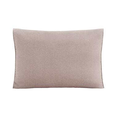 Le Sud rug/zij loungekussen Brest - taupe - 60x43 cm - Leen Bakker