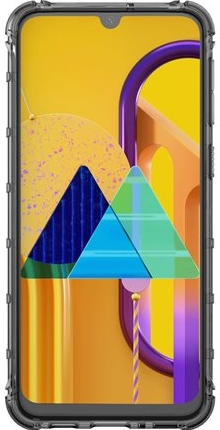 KDLab M Cover GP-FPM215KDA - Achterzijde behuizing voor mobiele telefoon - thermoplastic polyurethaan (TPU) - zwart - voor Galaxy M21