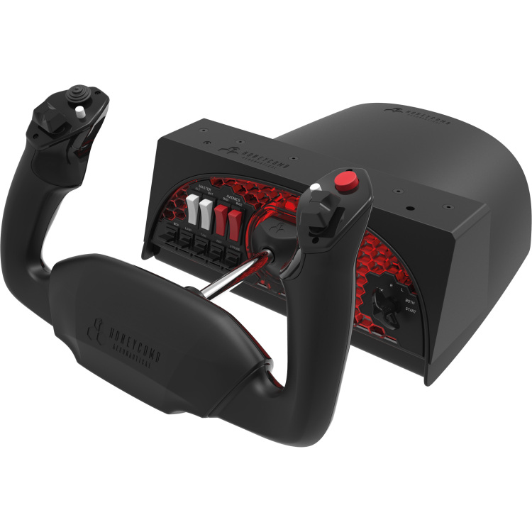 Honeycomb Aeronautical Alpha Flight Controls yoke