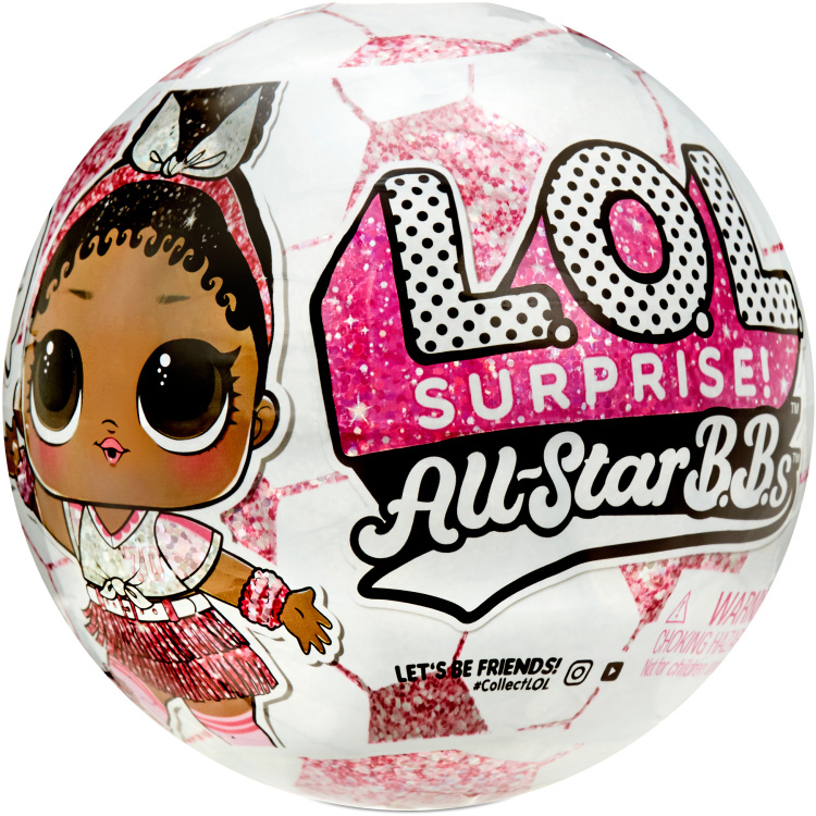 MGA Entertainment L.O.L. Surprise! All Star B.B.s serie 3 Voetbal pop Assortiment: kleur niet selecteerbaar!