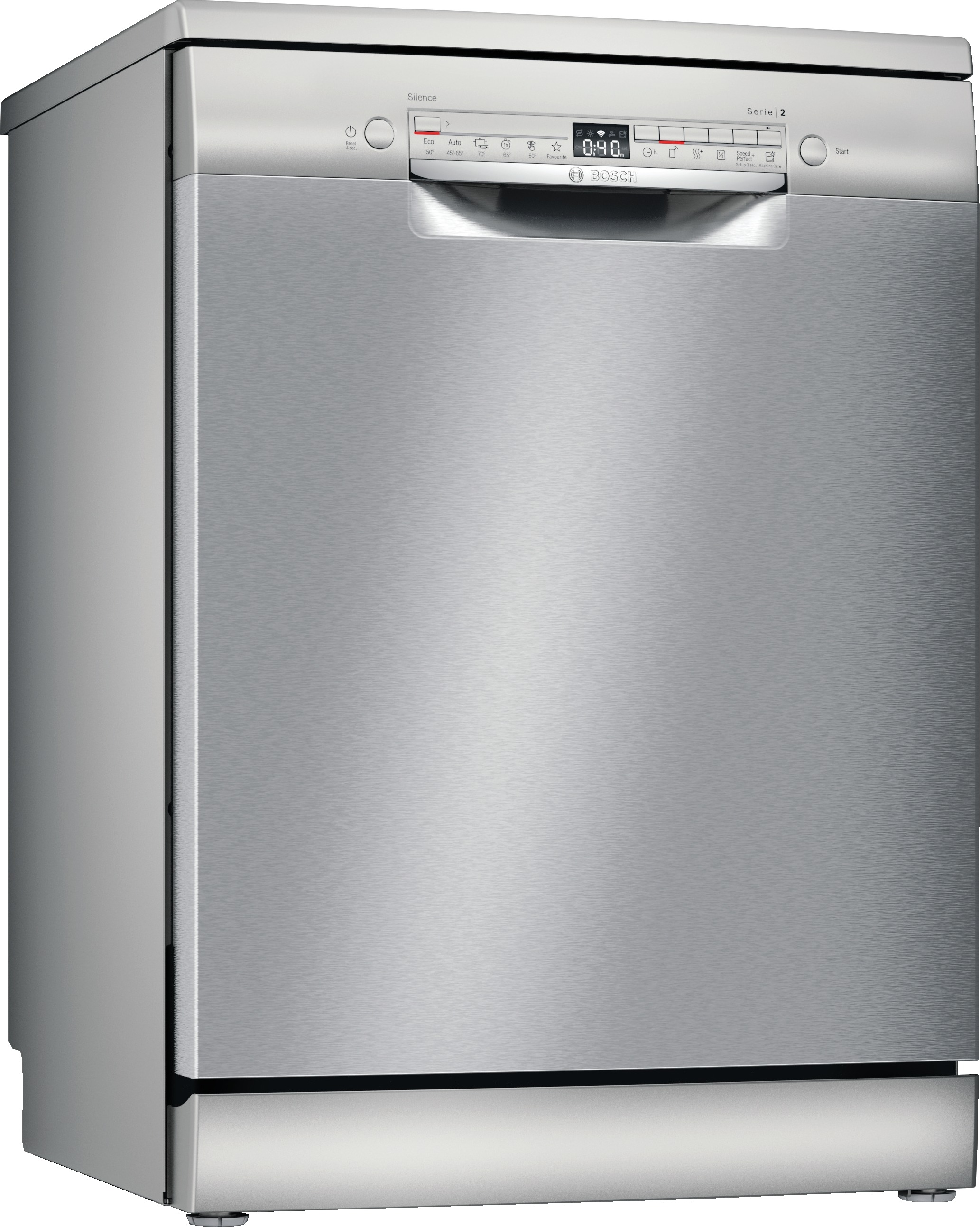 Bosch SMS2HTI72E Vrijstaande vaatwasser Grijs
