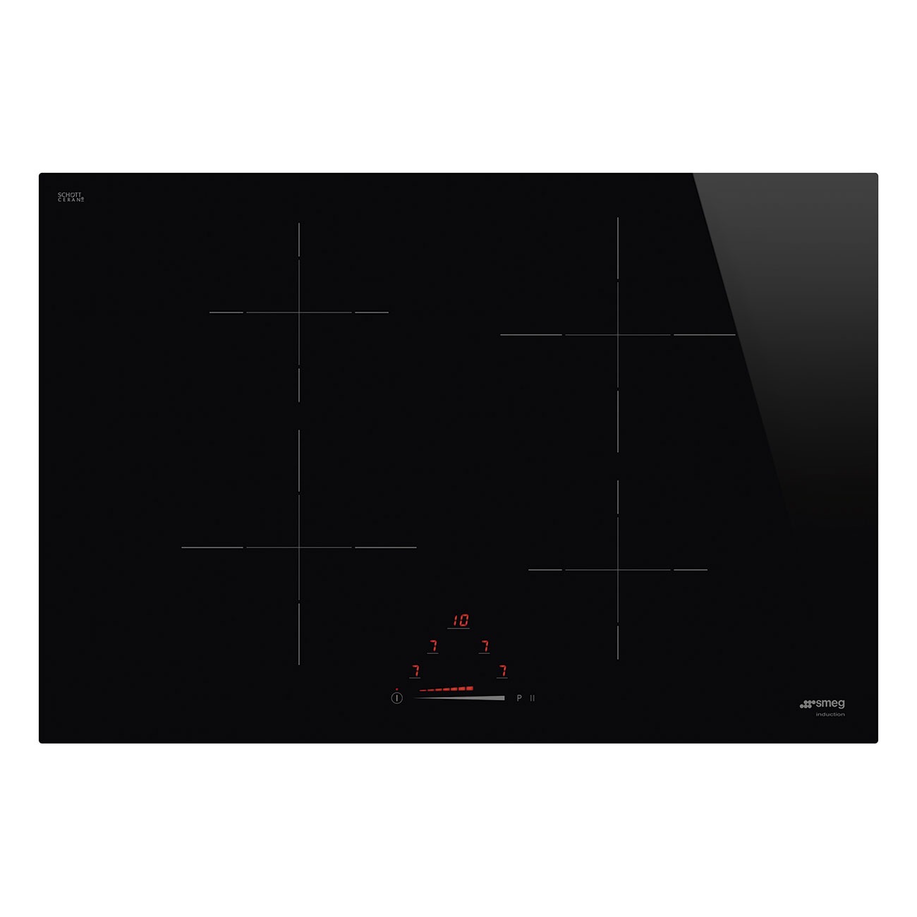 Smeg SI4742D Inductie inbouwkookplaat Zwart