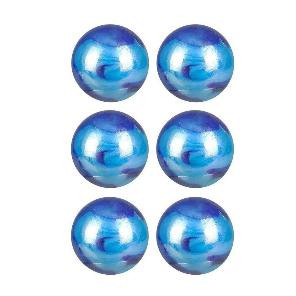 Blue Jay mega grote knikkers van 42 mm - 10x stuks - Speelgoed knikkers - Verzamel objecten -