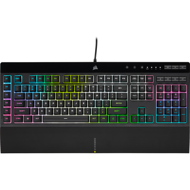 Corsair K55 RGB PRO XT gaming toetsenbord RGB-leds