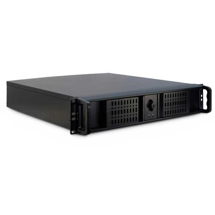 Inter-Tech 2U-2098-SK server behuizing 2x USB-A 2.0