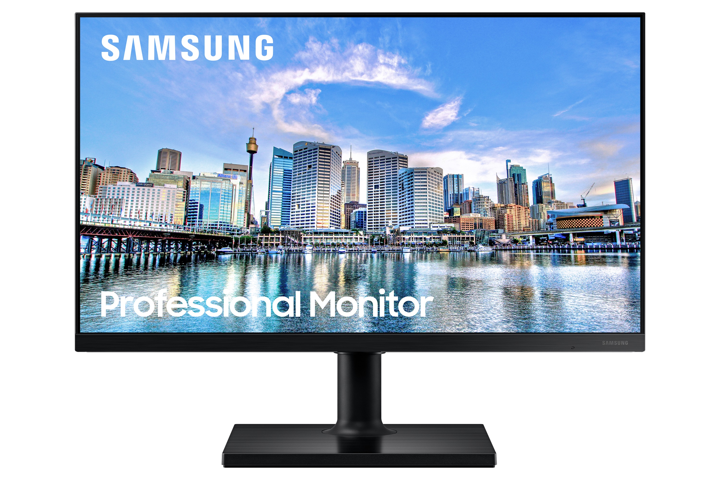 Samsung LF24T450FQRXEN Monitor Zwart
