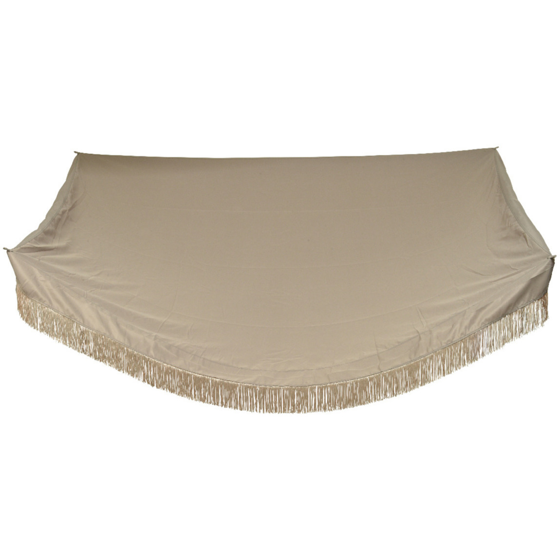 Schaduwdoek/zonnescherm zonneluifel beige 3 x 2 meter -