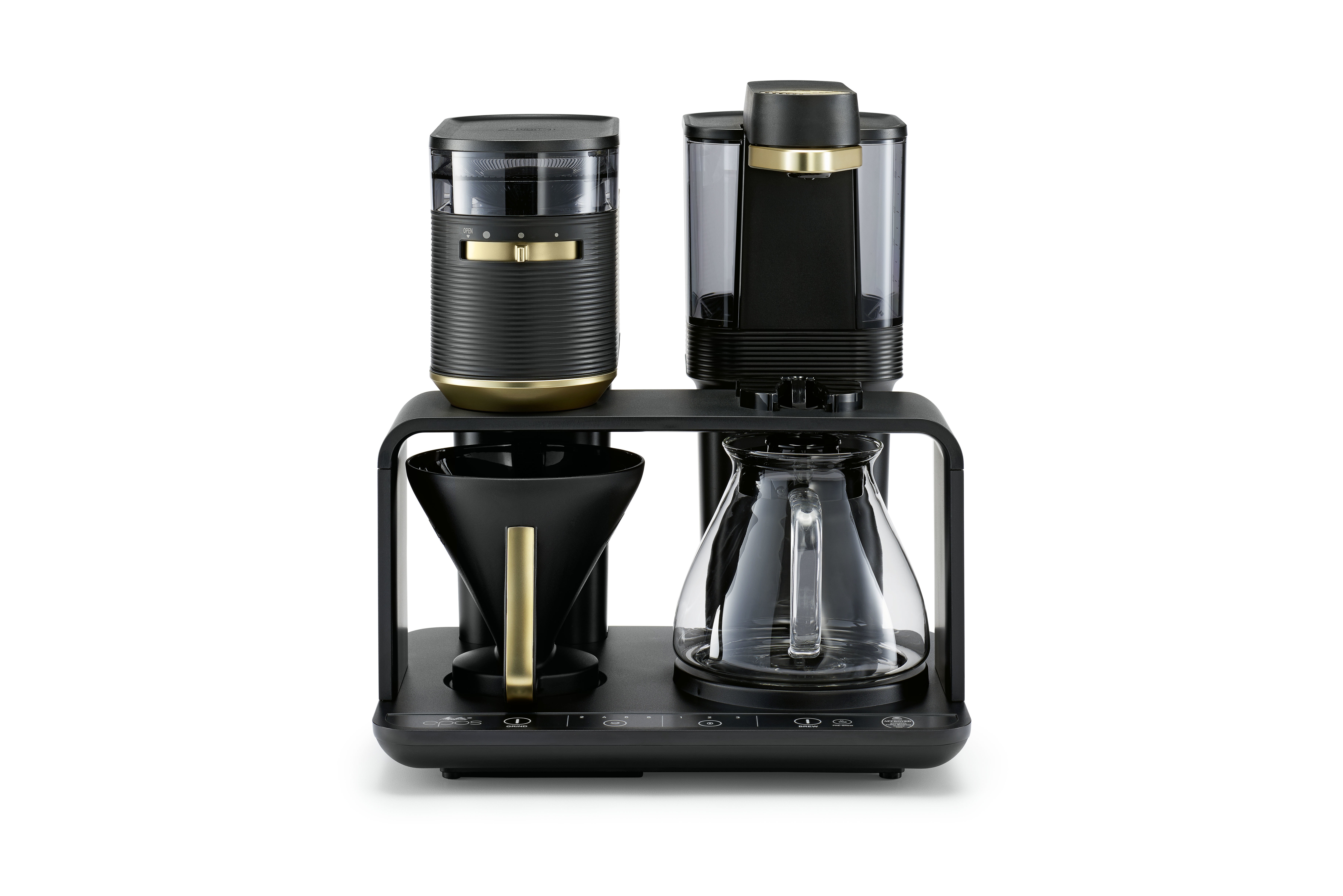 Melitta EPOS 1024-02 Koffiefilter apparaat Zwart