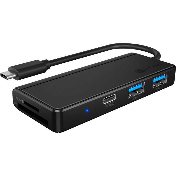 ICY BOX IB-HUB1423CR-C3 kaartlezer