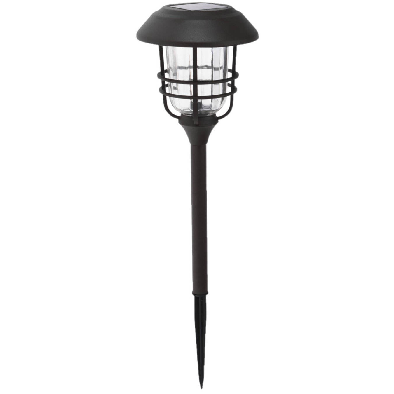 Solar tuinlamp/prikspot op zonne-energie 59 cm -