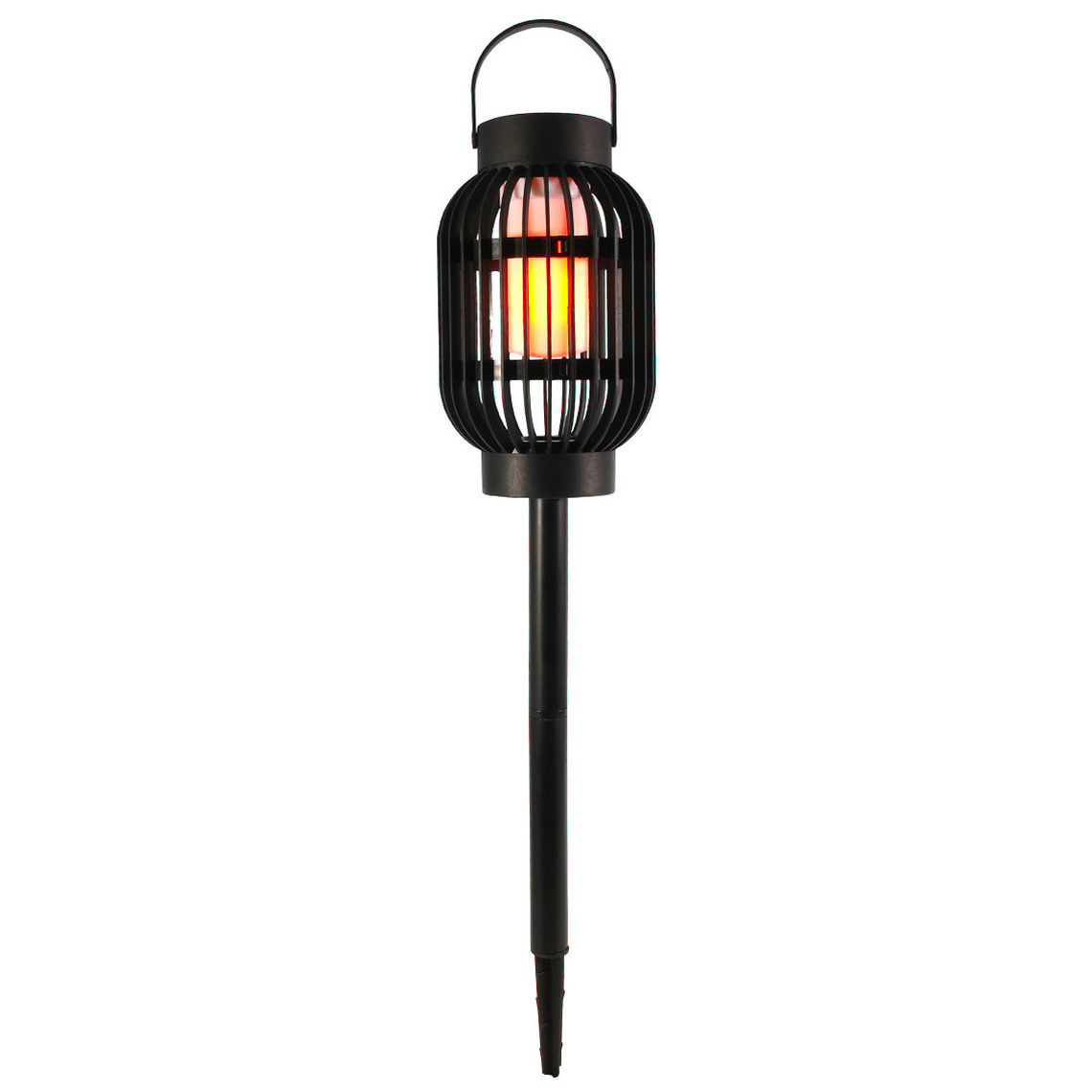 Solar tuinlamp 3 in 1 met vlameffect op zonne-energie 23 cm -