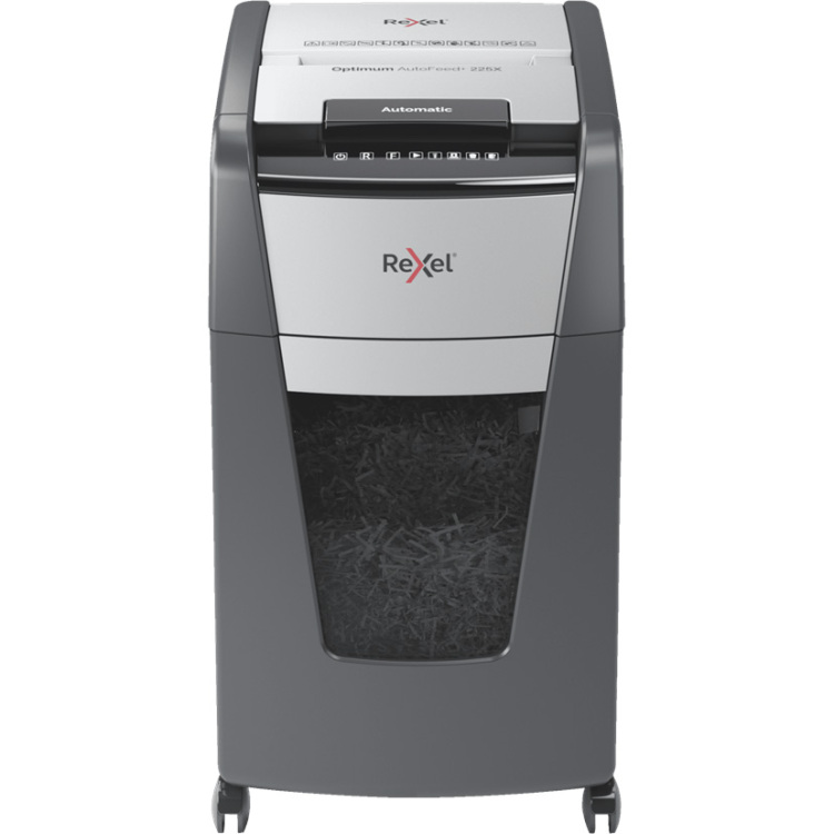 Rexel Optimum Auto+ 225X Cross Cut Papiervernietiger papierversnipperaar