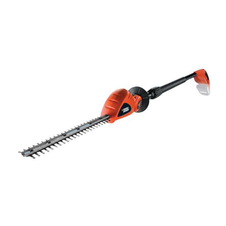 BLACK+DECKER 18V 43 cm Heggenschaar op steel GTC1843LB heggenschaar Accu niet inbegrepen