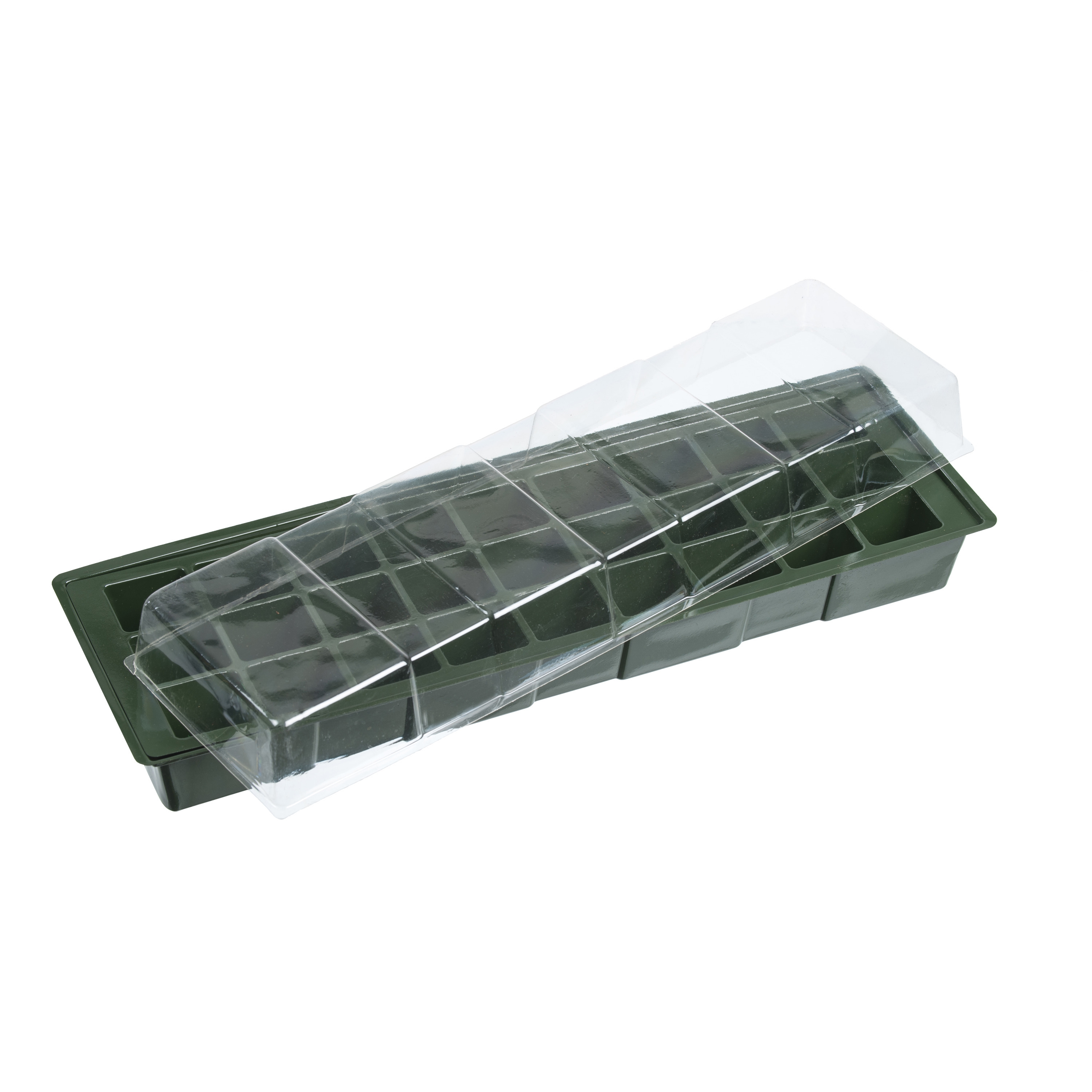 Kweekbak/kweekkast met deksel 10 x 49 x 15 cm -