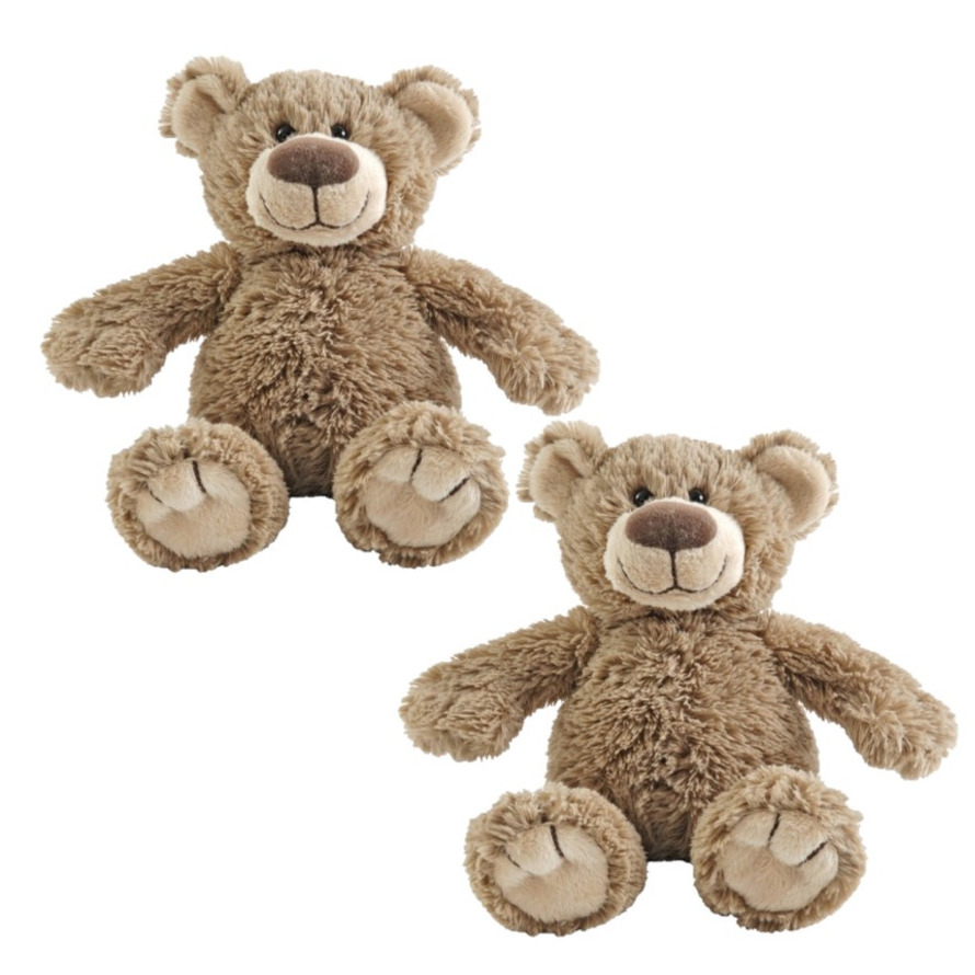 2x stuks happy Horse pluche knuffel beer Bella 22 cm -