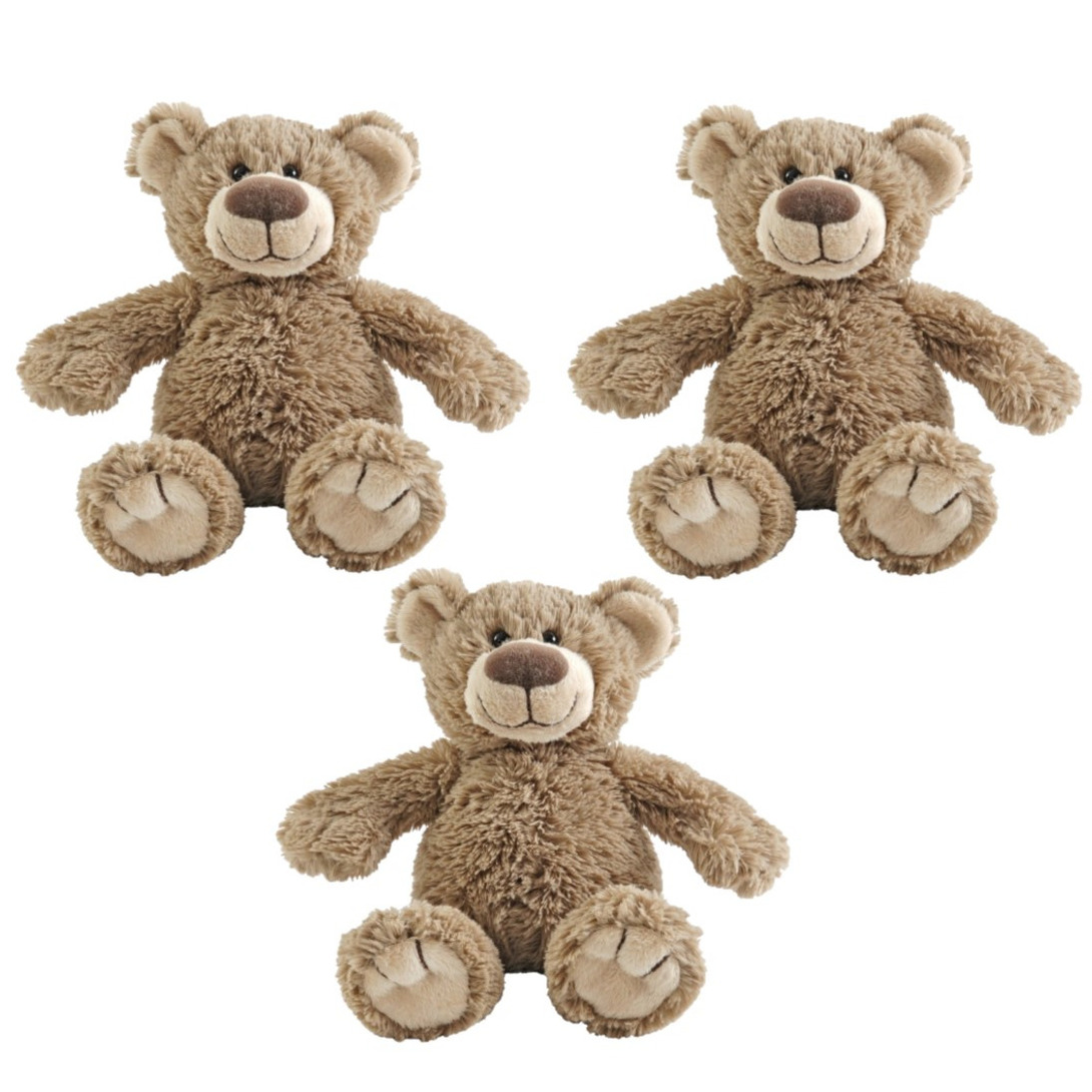 3x stuks happy Horse pluche knuffel beer Bella 22 cm -