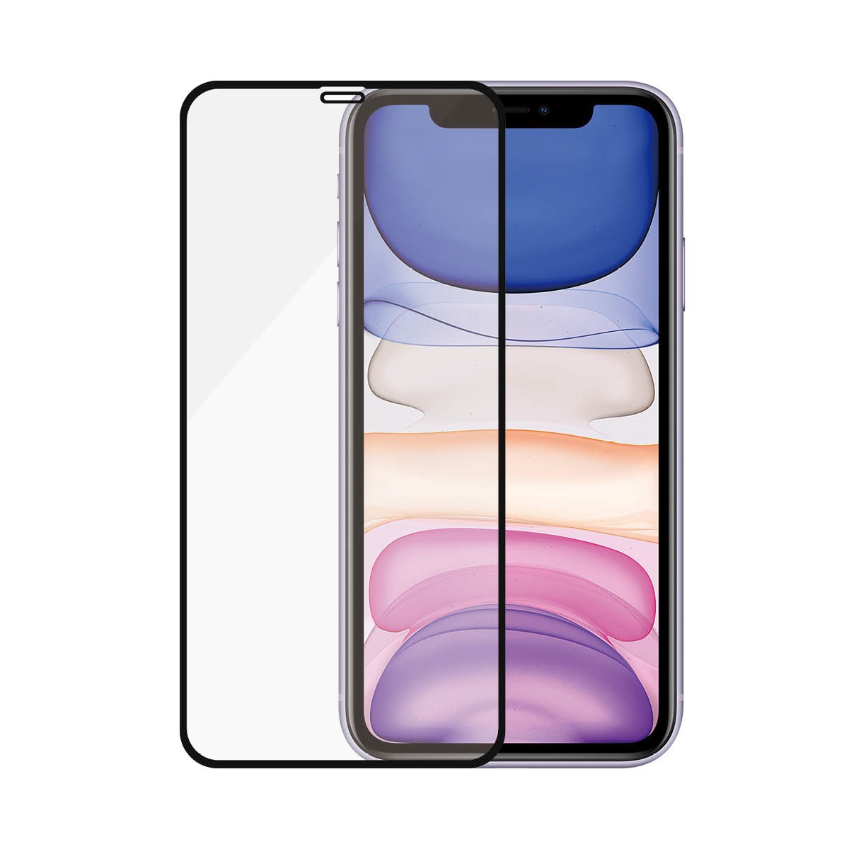 Panzerglass Apple iPhone XR/11 Case Friendly Smartphone screenprotector Zwart