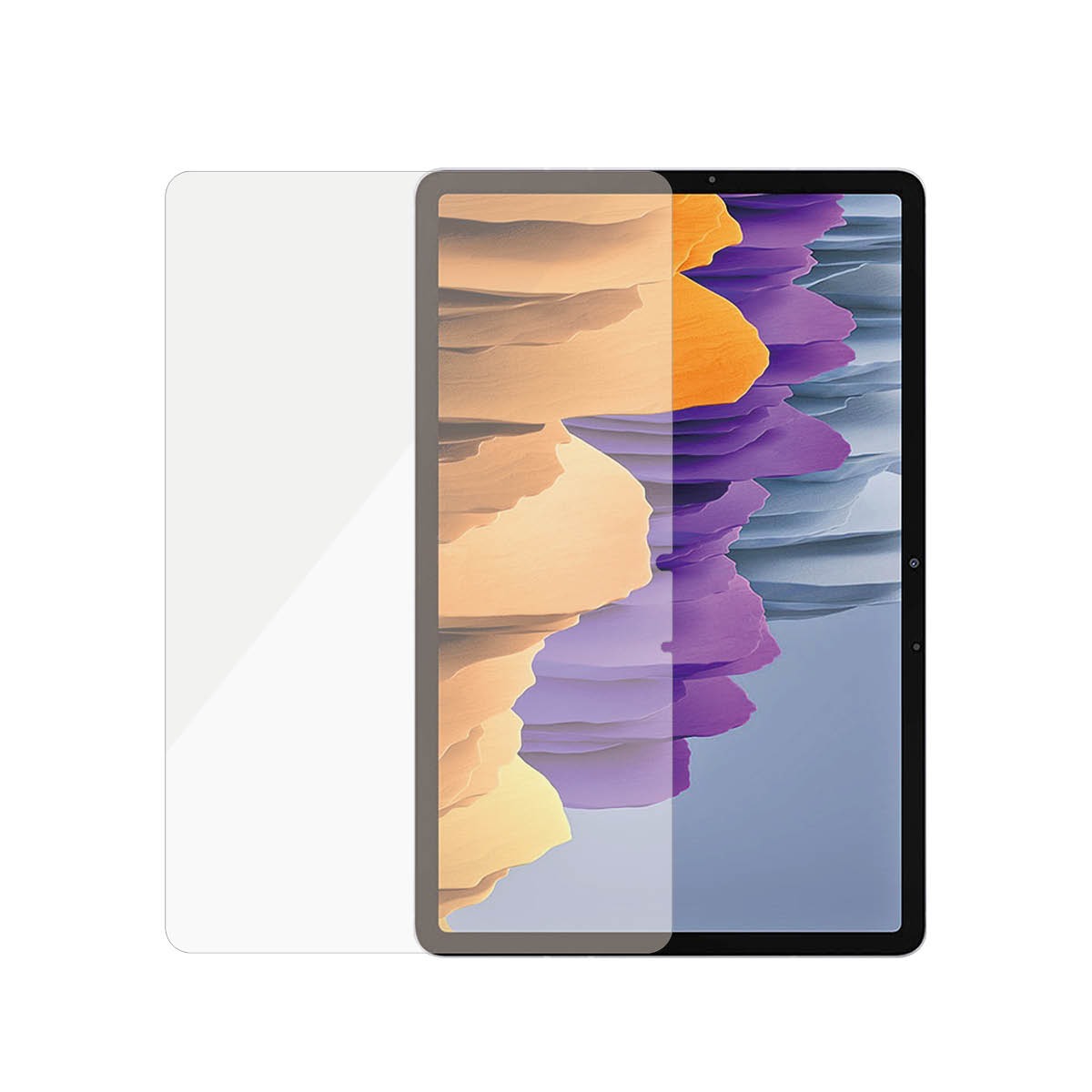 Panzerglass Screenprotector voor Galaxy Tab S7/S8 (Case Friendly) Tablet screenprotector Transparant
