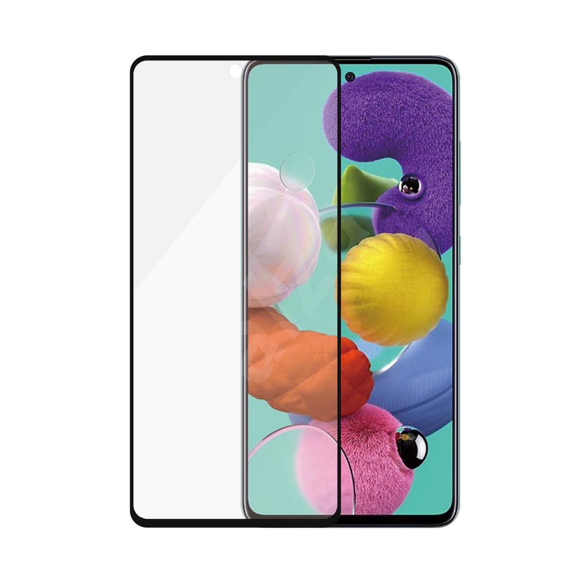 Panzerglass Samsung Galaxy A51 Case Friendly Smartphone screenprotector Zwart
