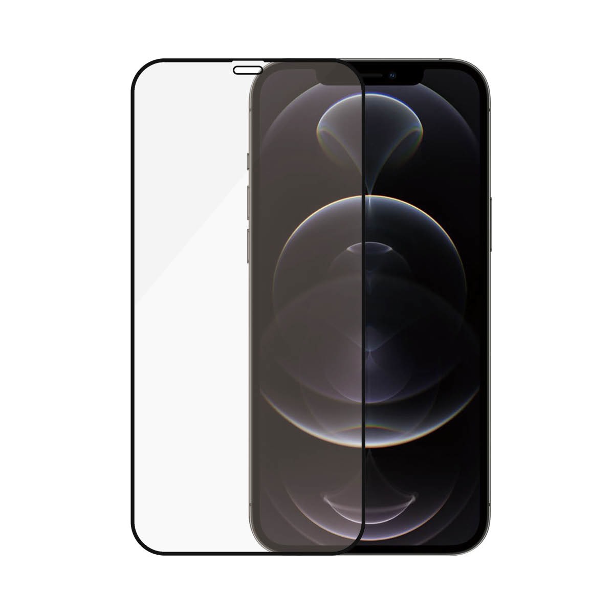 Panzerglass Apple iPhone 12/12 Pro Case Friendly AB Smartphone screenprotector Zwart