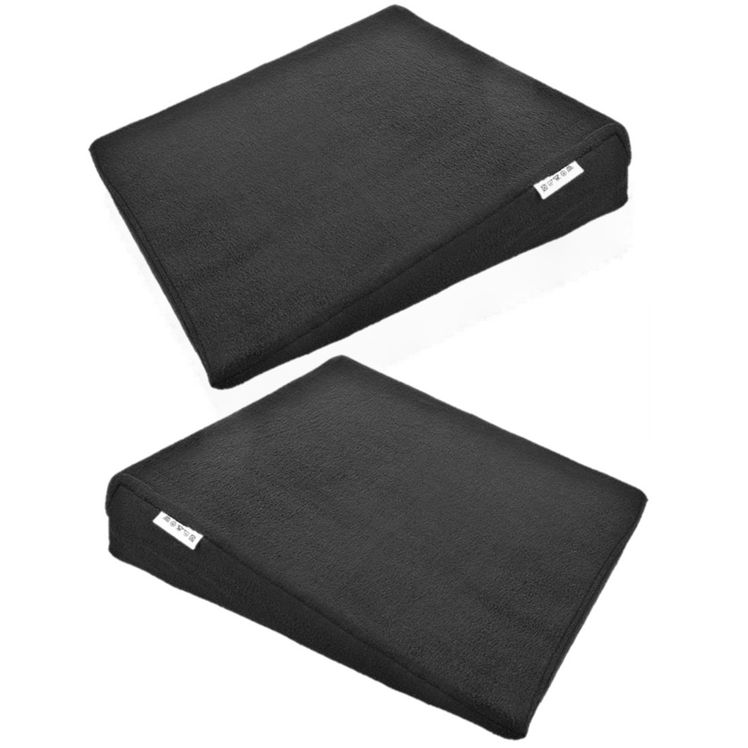 2x stuks wigvormig zitkussens/betere zithouding 37 x 37 cm -