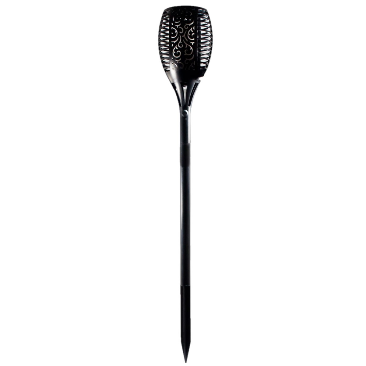 Solar tuinlamp/fakkel met vlameffect op zonne-energie 58 cm -