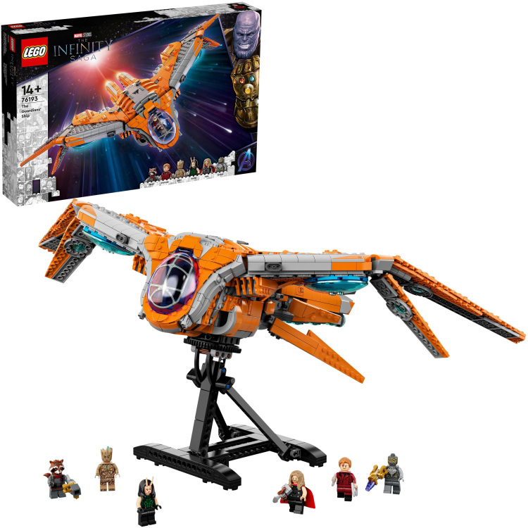 LEGO Marvel - Het schip van de Guardians constructiespeelgoed 76193