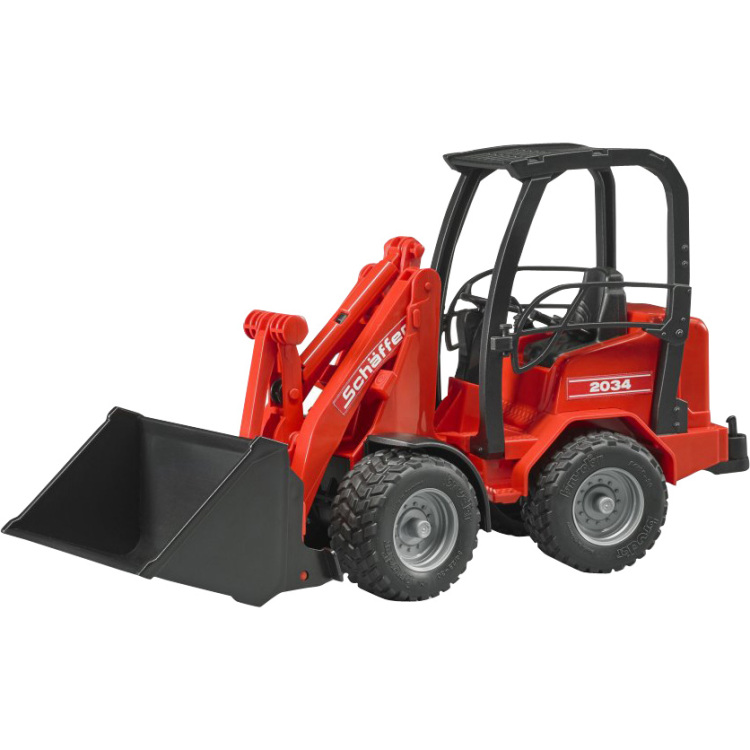 bruder Schäffer 2034 wiellader modelvoertuig 02190