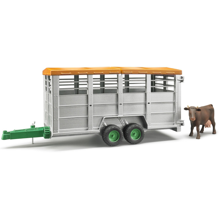 bruder Veewagen met koe modelvoertuig 02227