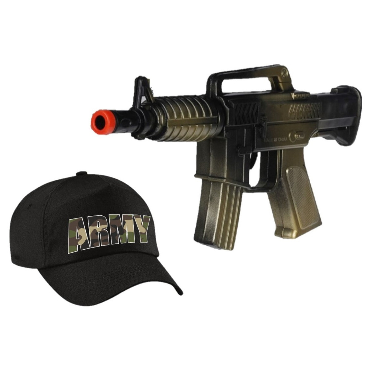 2-Delig verkleedaccessoires set leger/soldaten voor volwassenen -