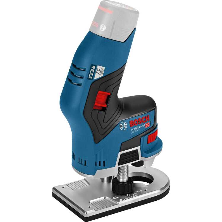 Bosch Accu freesmachine GKF 12V-8 Professional solo bovenfrees Accu niet inbegrepen
