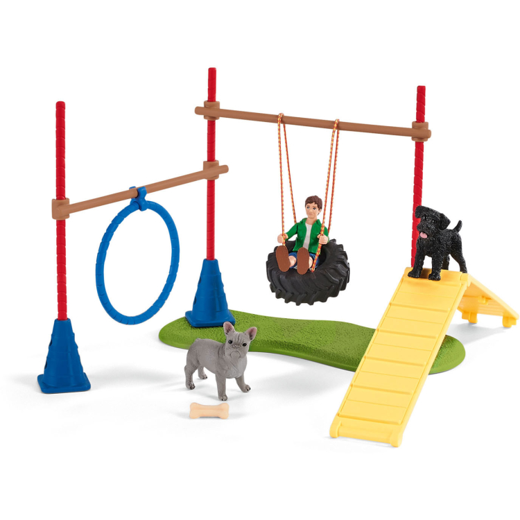 Schleich Farm World - Speelplezier voor honden speelfiguur 42536