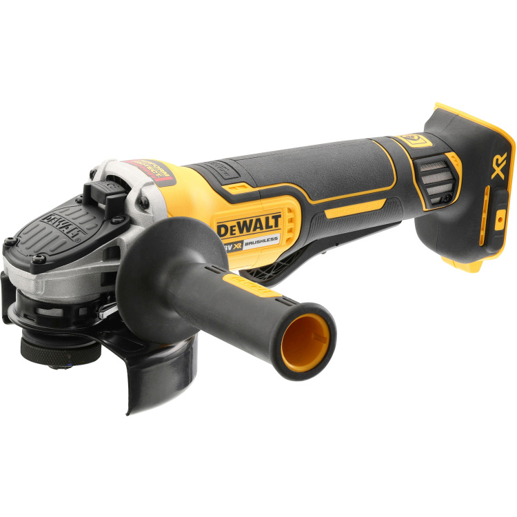 DEWALT 18V XR 125mm Brushless haakse slijper met dodemansschakelaar DCG406NT haakse slijper Accu en oplader niet inbegrepen