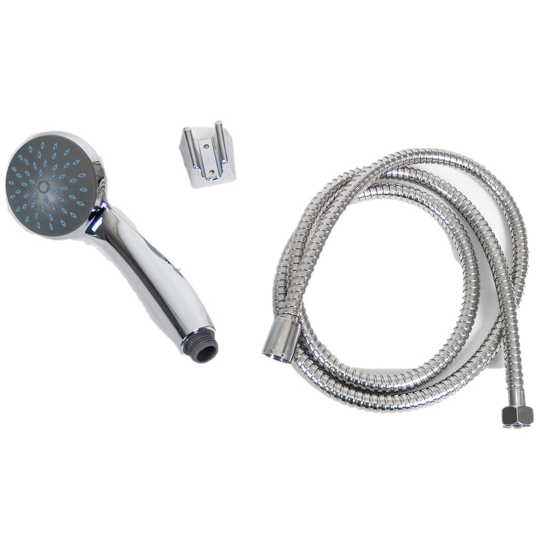 Basic douchekop met 1-straal functie met doucheslang van 1.5 cm -