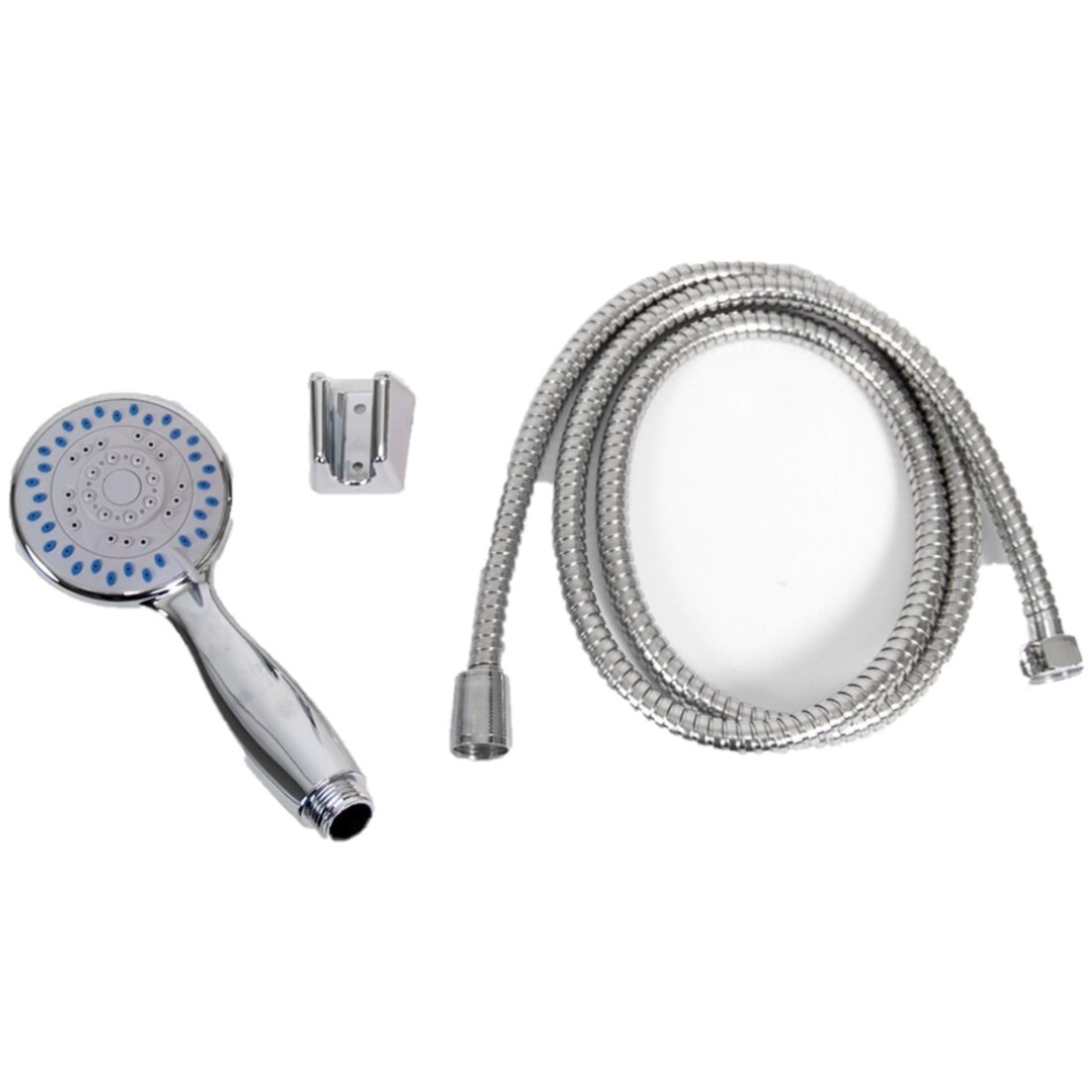 Basic douchekop met 3-straal functies met doucheslang van 1.5 cm -