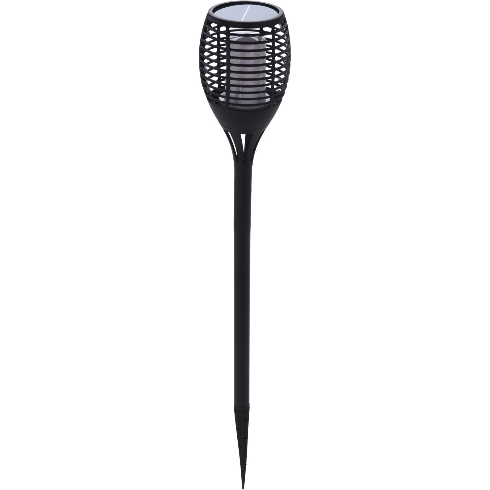 Solar tuinlamp/fakkel 3 in 1 met vlameffect op zonne-energie 78 cm -