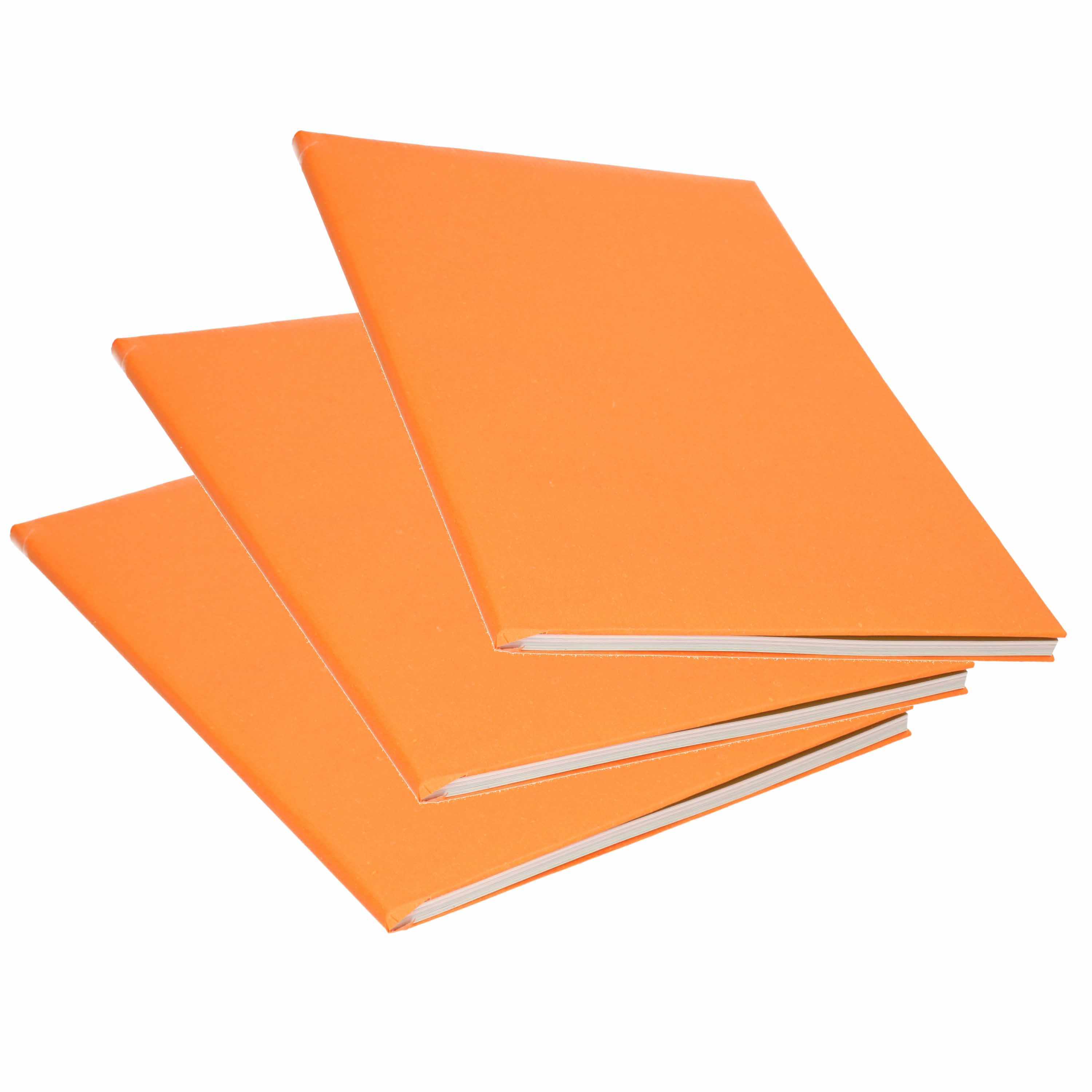 3x Rollen kraft kaftpapier oranje 200 x 70 cm -