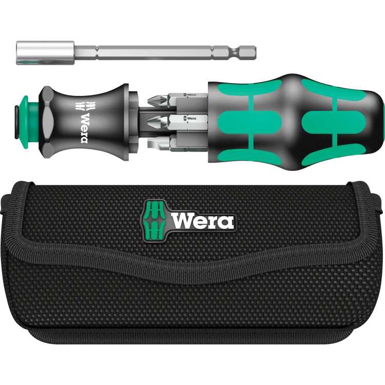 Wera Kraftform Kompakt 28 met etui dopsleutel 6-delig