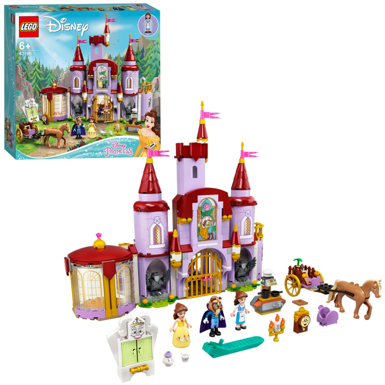 LEGO Disney Princess - Belle en het Beest kasteel constructiespeelgoed 43196