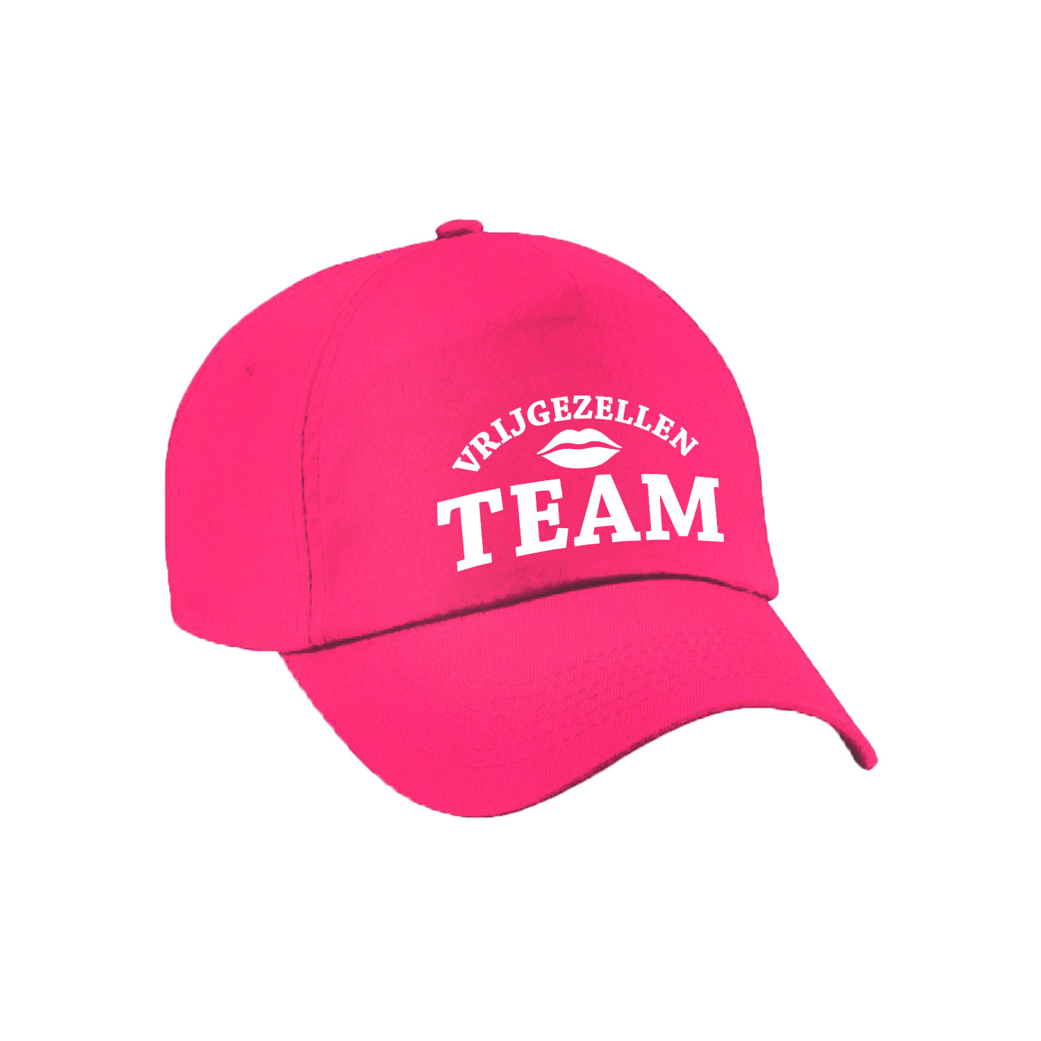 1x Roze vrijgezellenfeest petje Vrijgezellen Team dames -