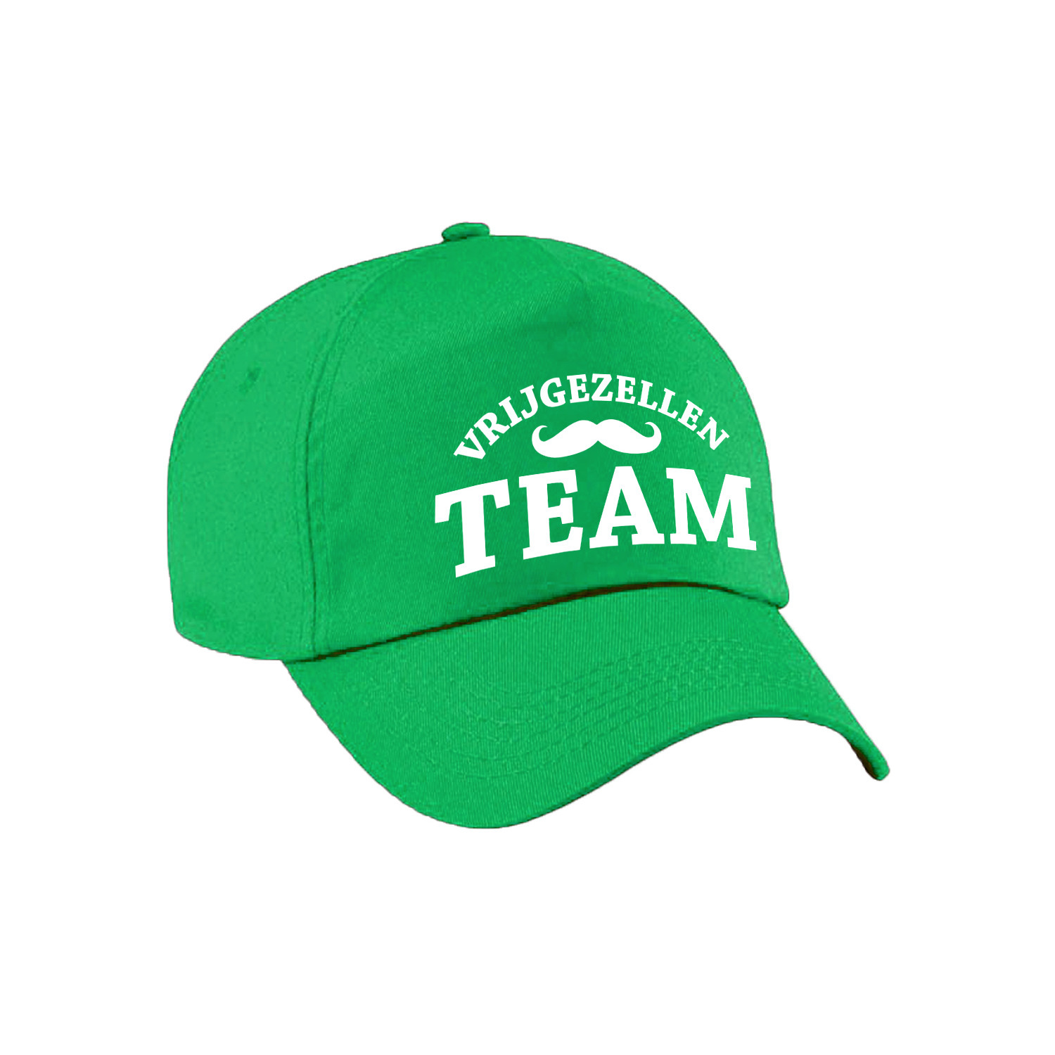 1x Groen vrijgezellenfeest petje Vrijgezellen Team heren -