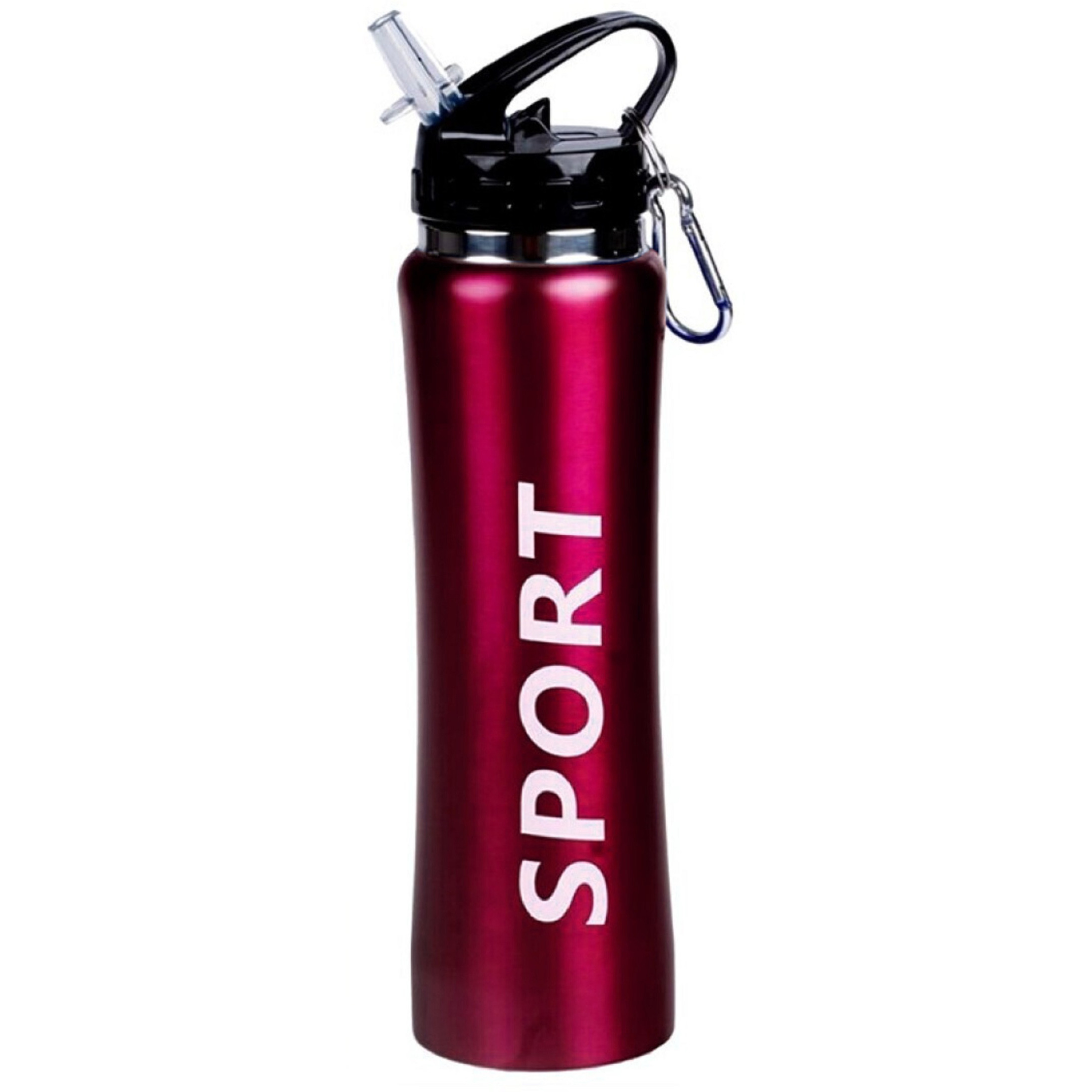 Sport Bidon drinkfles/waterfles Sport print rood 600 Ml -