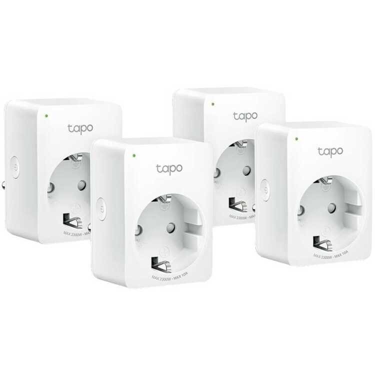 TP-Link TAPO P100 Mini Smart Wifi-stopcontact (4 pack) schakel stekkerdoos 4 stuks