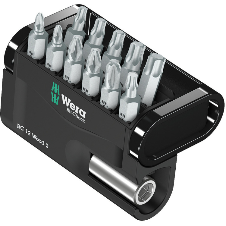Wera Bit-Check 12 Wood 4 bitset 12-delig